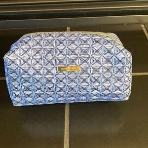 Sophia Joy blue sparkly cosmetic bag